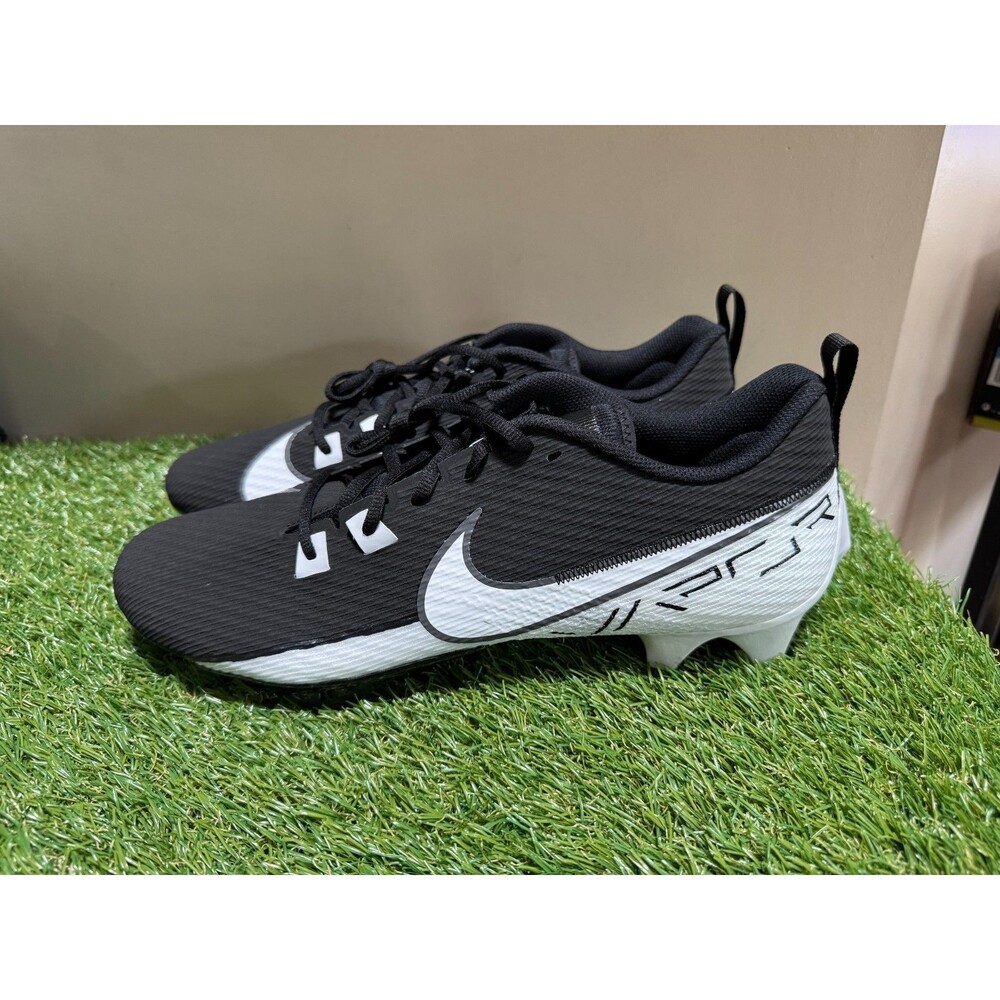 Nike Vapor Edge Speed 360 2 Football Cleats Black White Men 13.5 DA5455-001 NEW